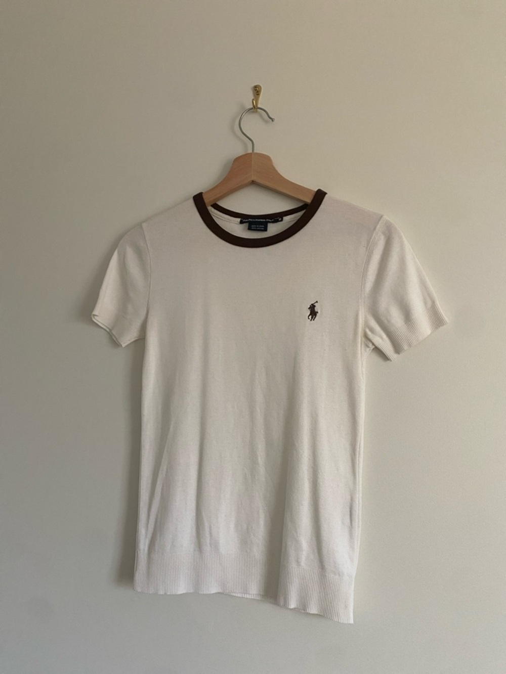 Ralph Lauren Golf | Fitted Ringer Tee | Cotton | S/M - Picture 5 of 6